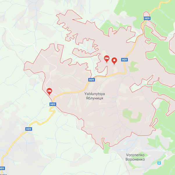 Карта турів
