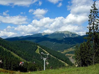 100 метрів від витягу Поляниця (Буковель)